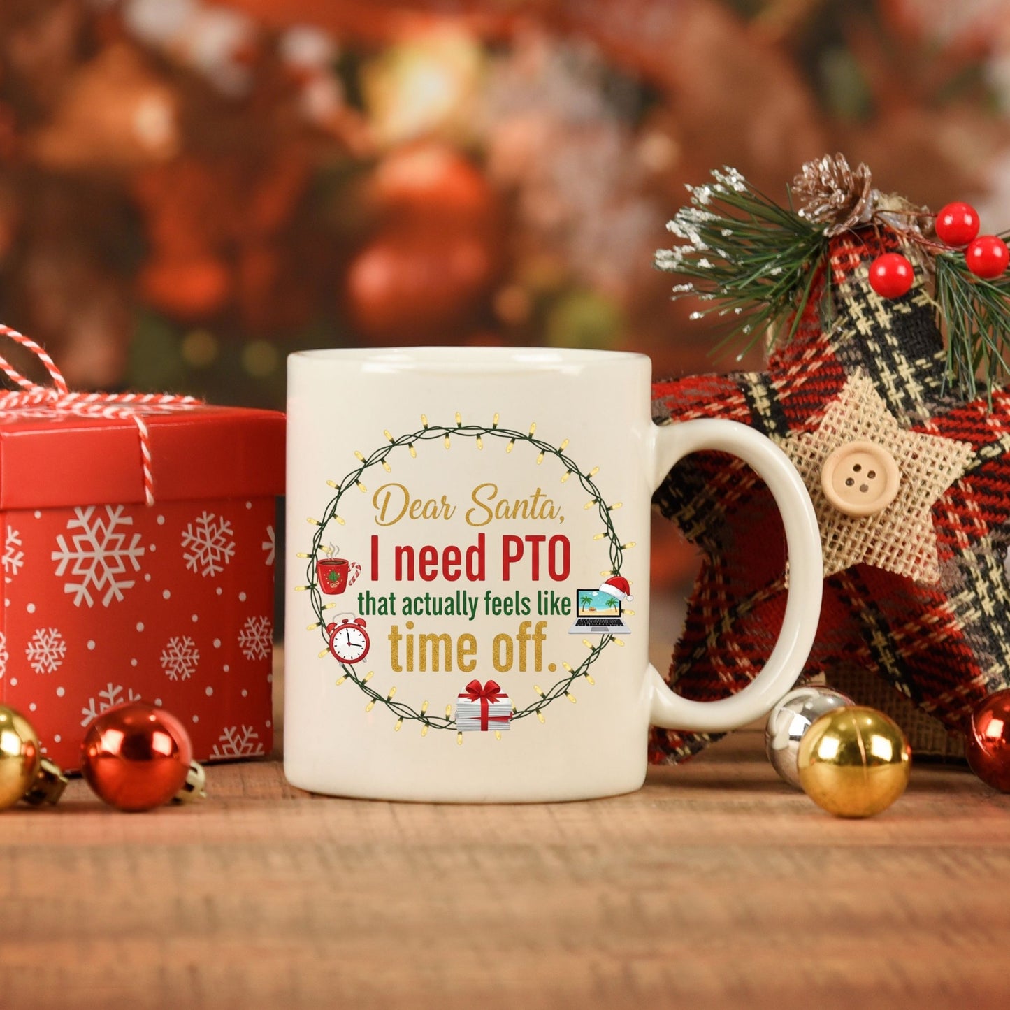 Dear Santa PTO Mug