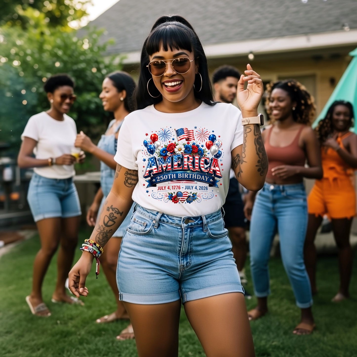 America 250th Birthday Shirt