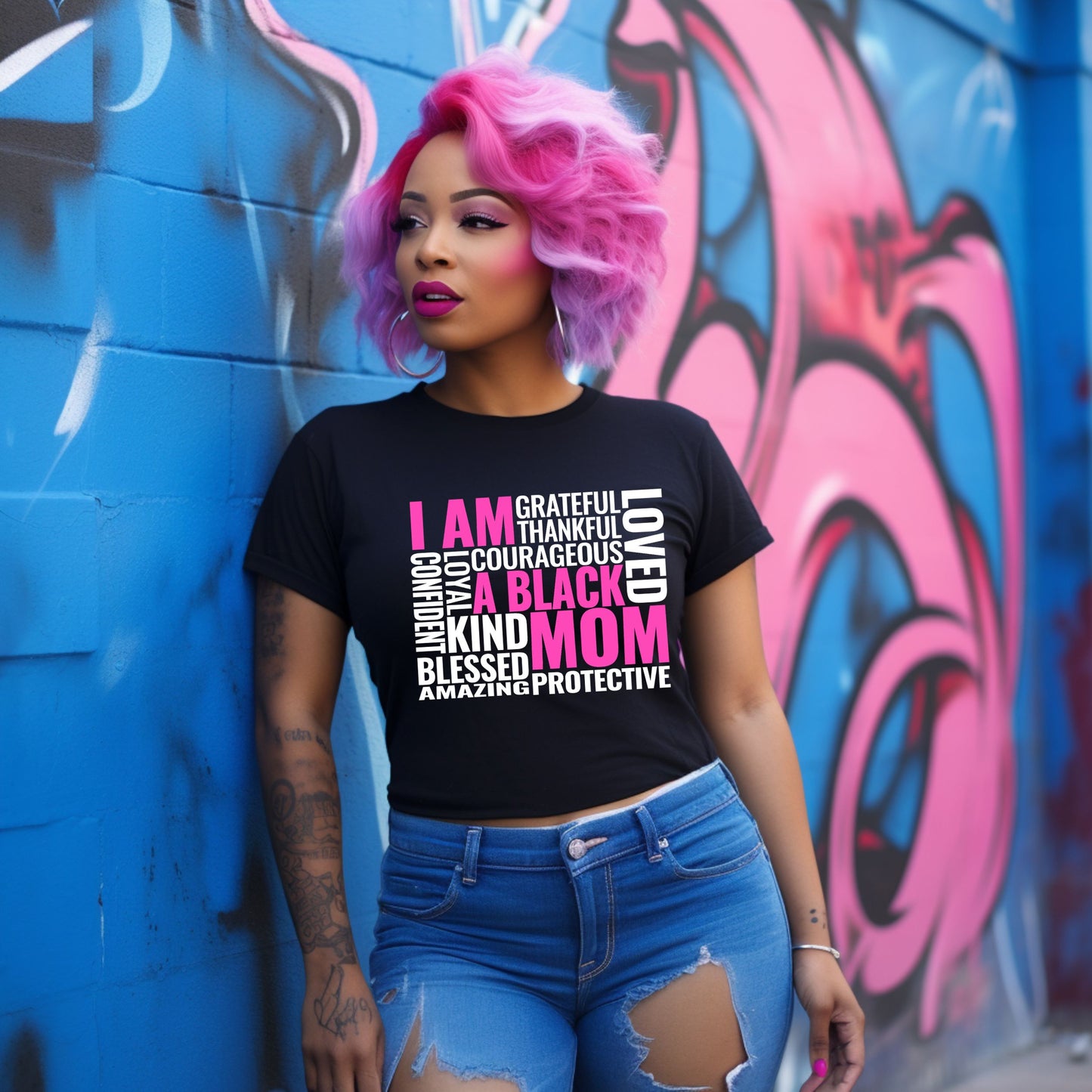 I AM A BLACK MOM Shirt