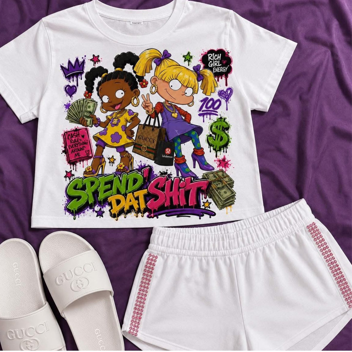 Spend Dat Rugrats Inspired TShirt