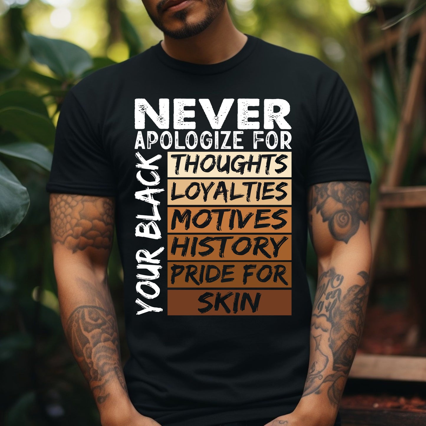 Never Apologize for Ethnicity Shirt