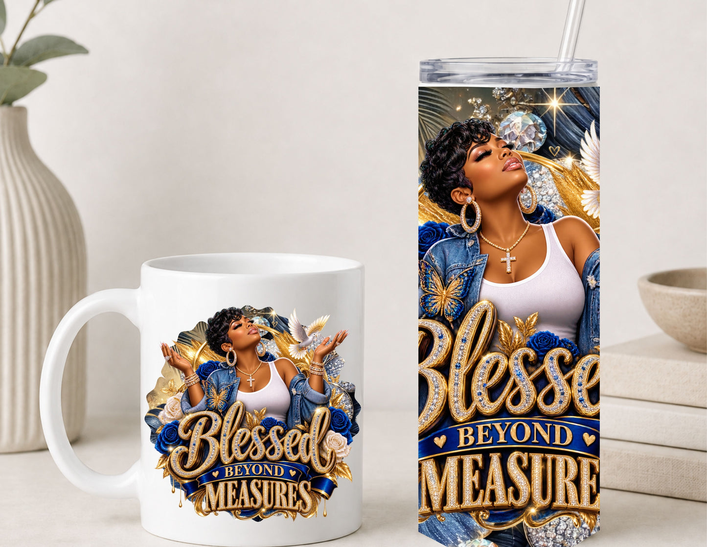 Blessed Beyond Measures Tumbler/Mug