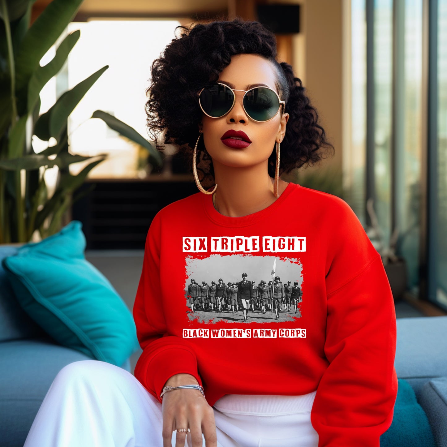 Six Triple Eight Grunge Shirt