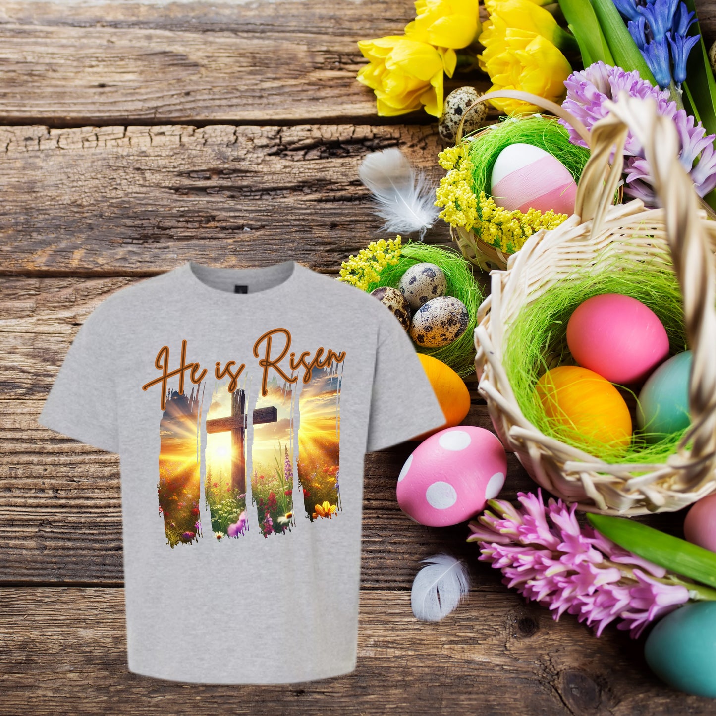 He Is Risen Easter Shirt