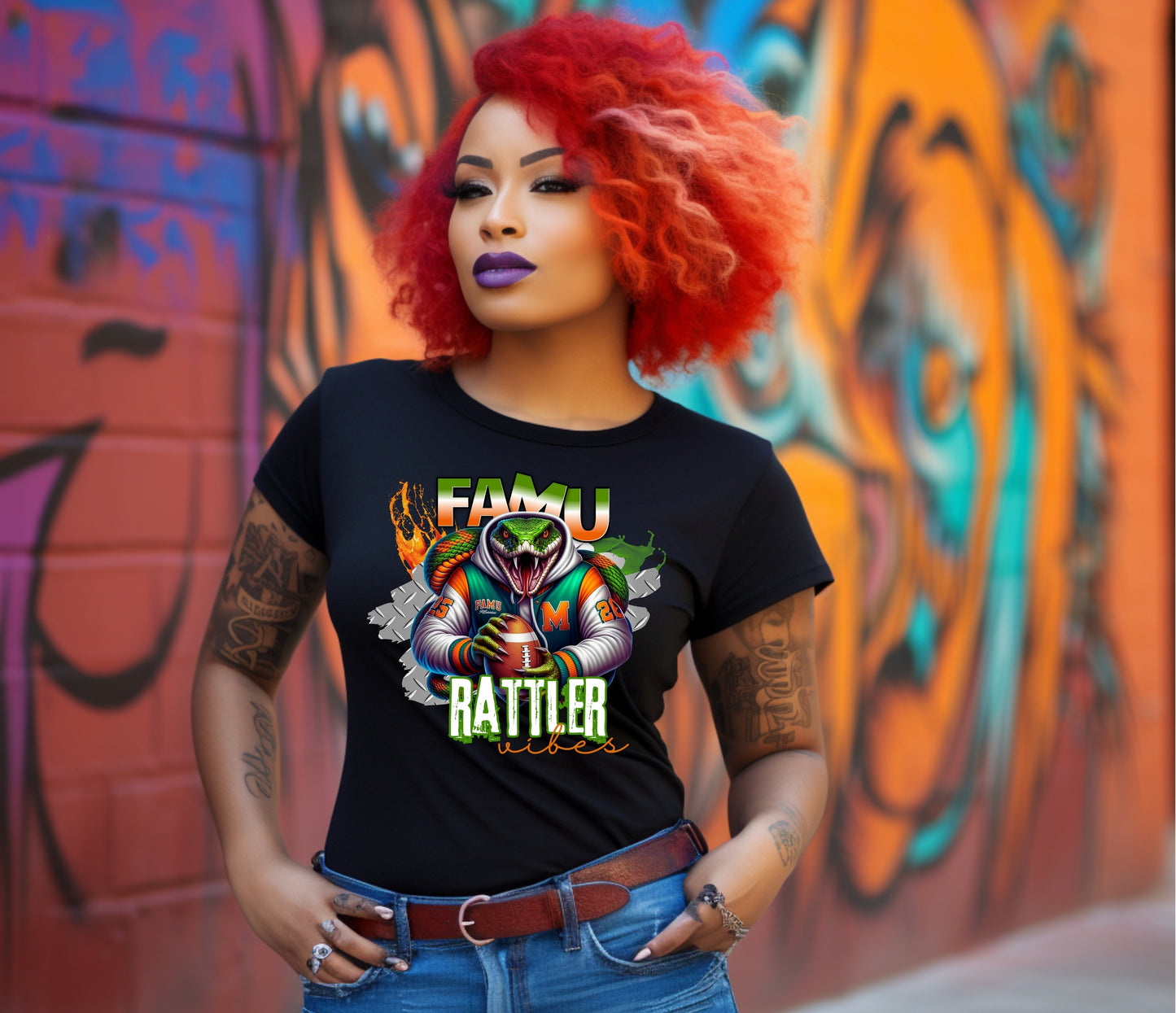 FAMU Rattler Inspired TShirt