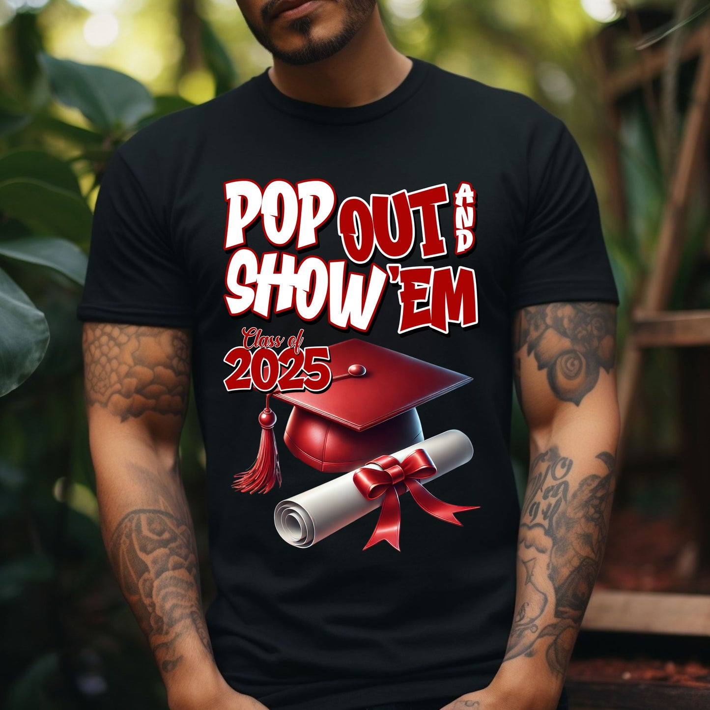 Pop Out & Show 'Em Grad TShirts