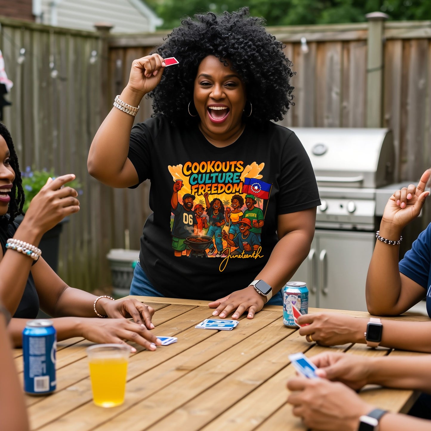 Juneteenth Cookout Celebration T-Shirt