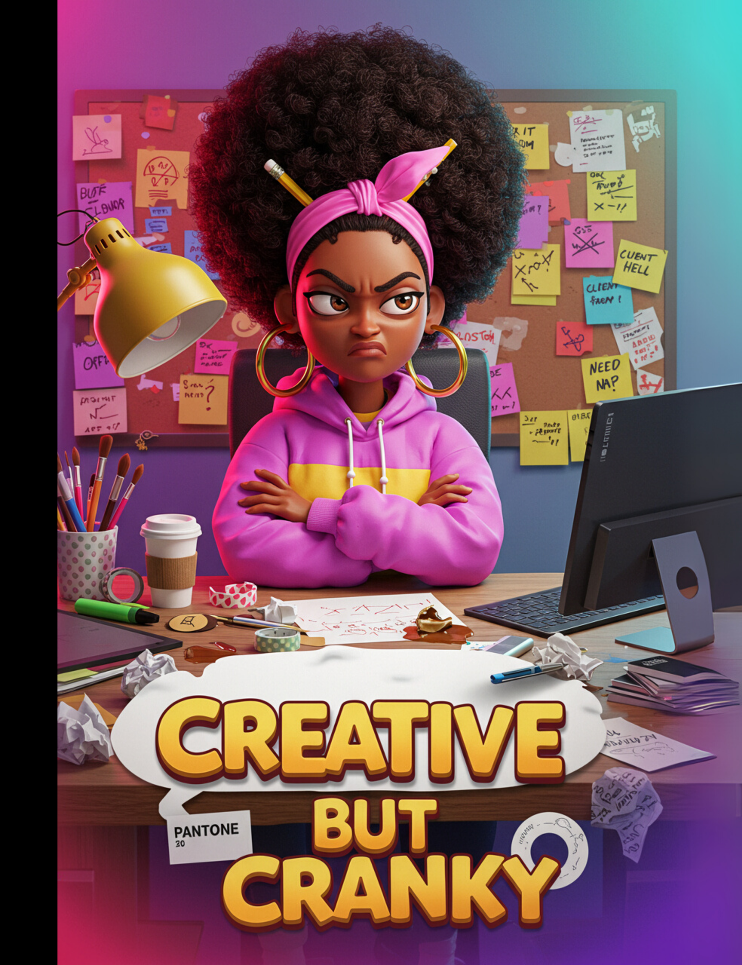 Workflow Humor Girls Composition Notebook Set (Set of 3)