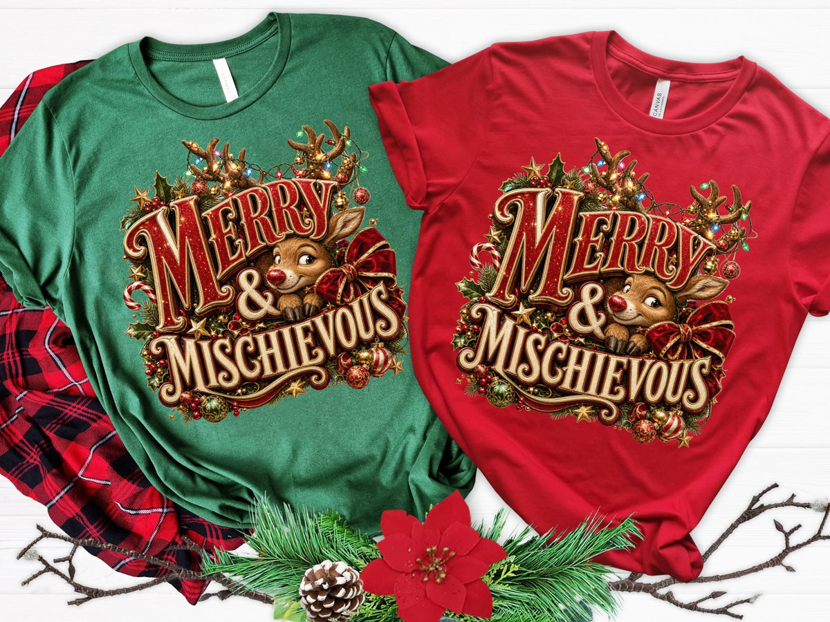 Merry & Mischievous Christmas Shirt