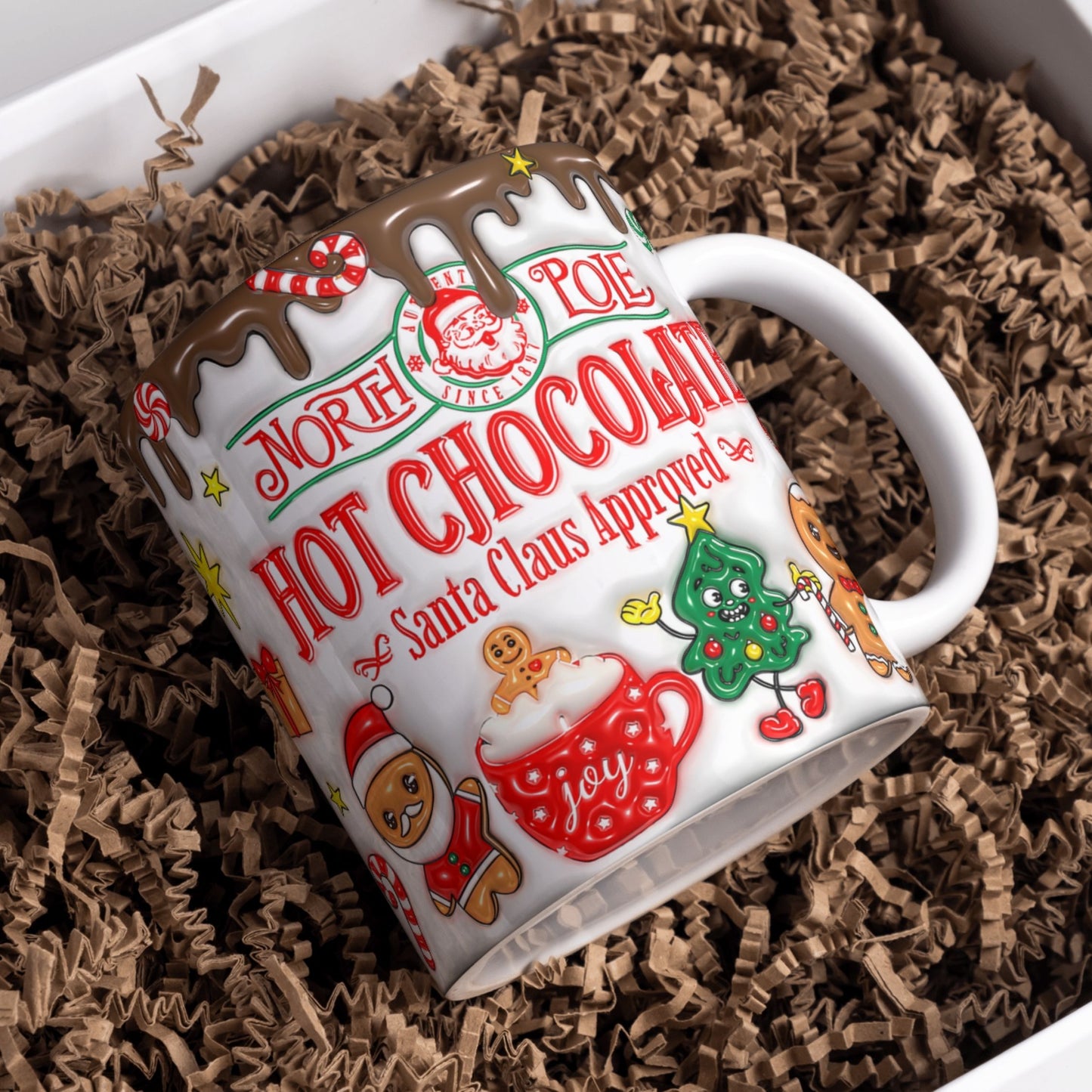 Santa Approved North Pole Hot Chocolate Mug