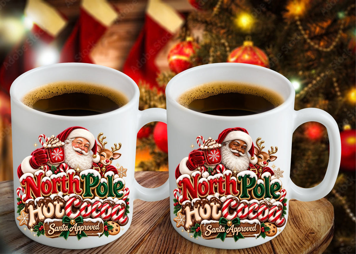 North Pole Hot Cocoa Mug