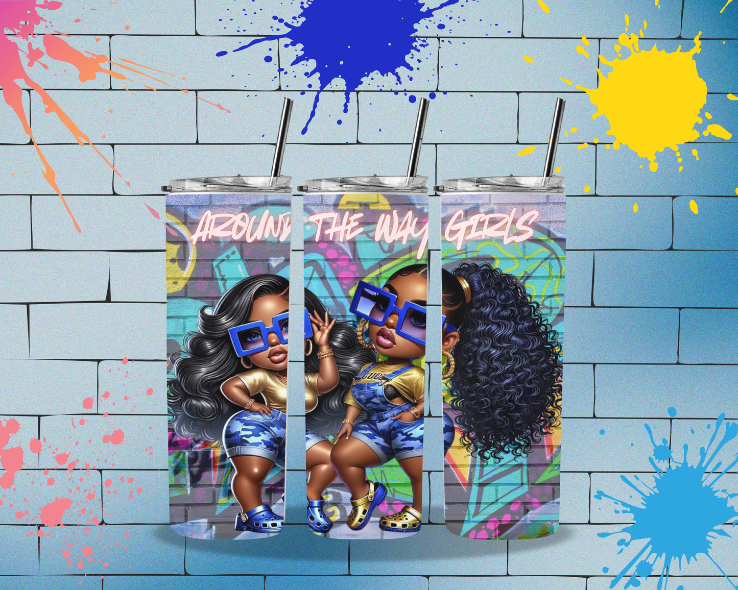 Around The Way Crock Girls 20 Oz. Tumbler