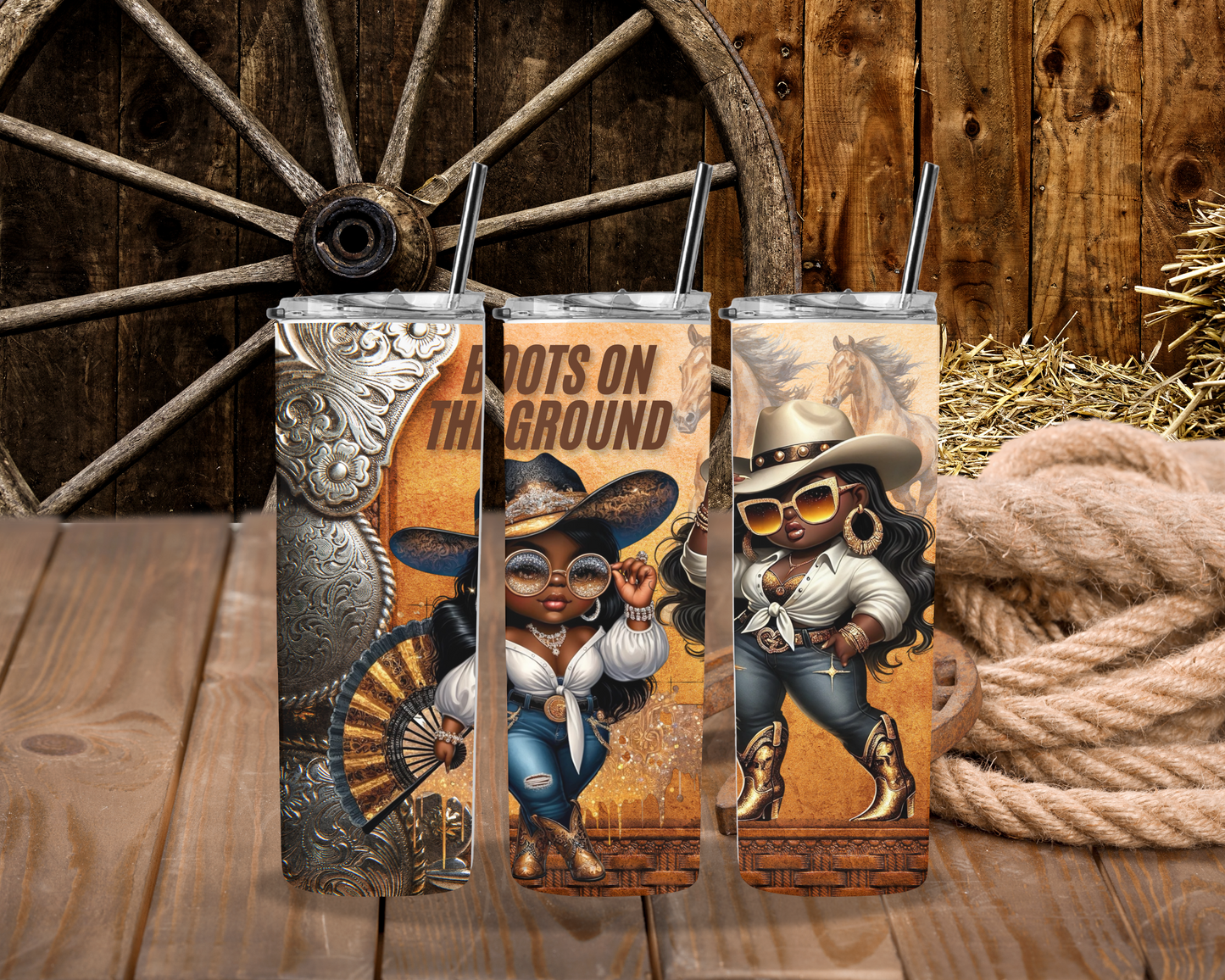 Boots on the Ground Ladies 20 Oz. Tumbler