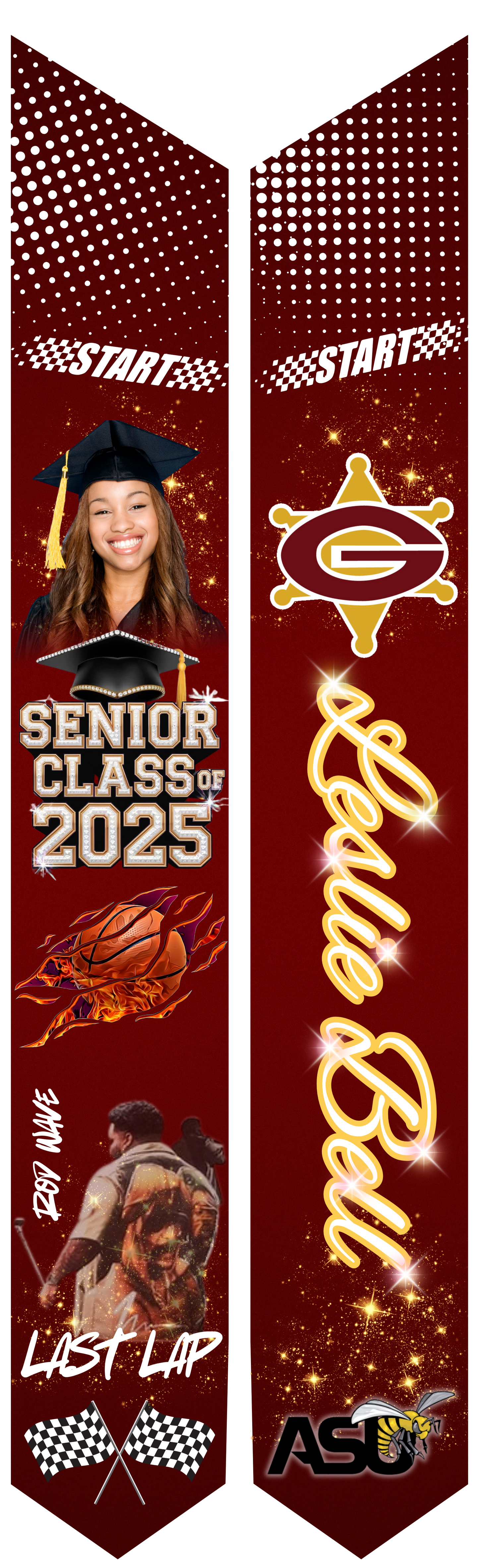 Custom Graduation Stole