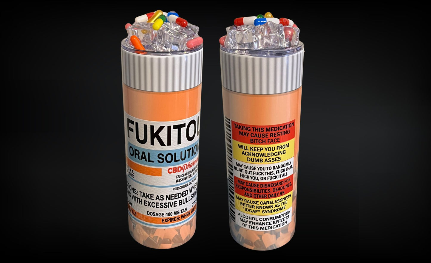 FUKITOL 20 Oz. Tumbler