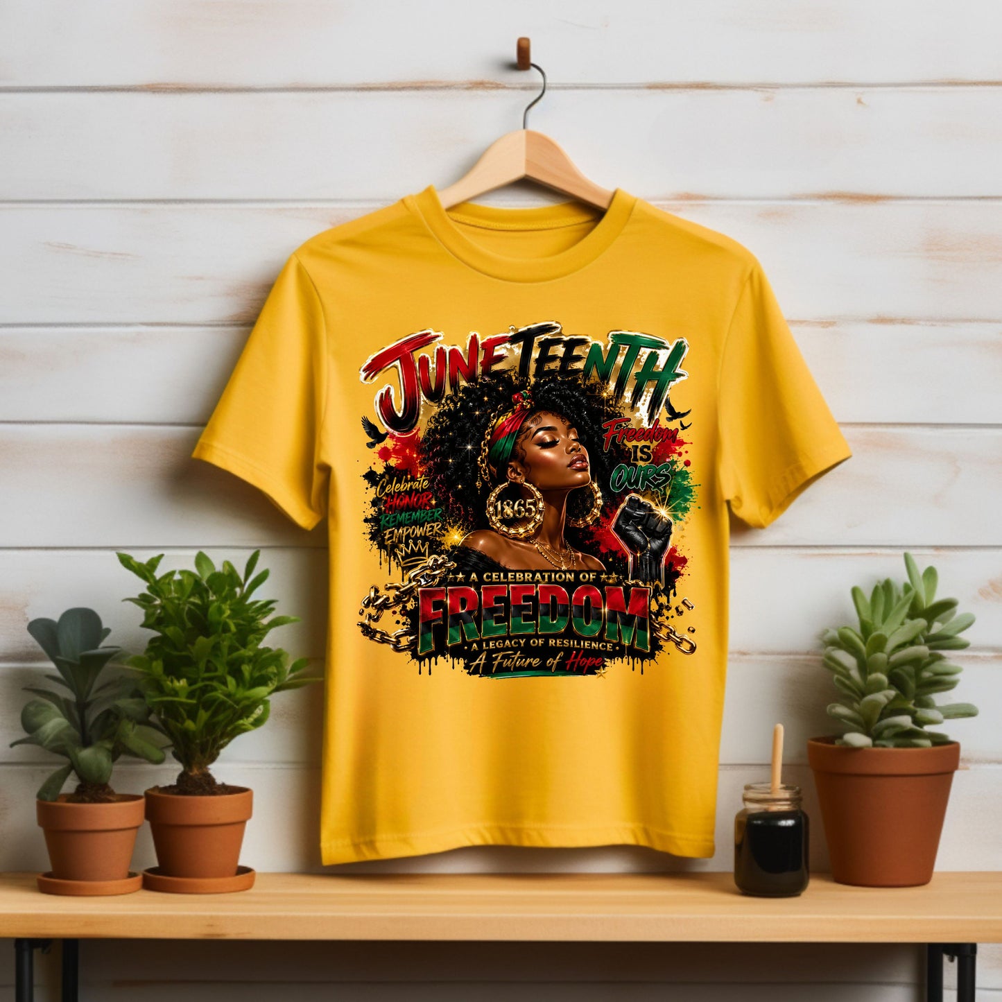 Juneteenth Freedom Celebration T-Shirt