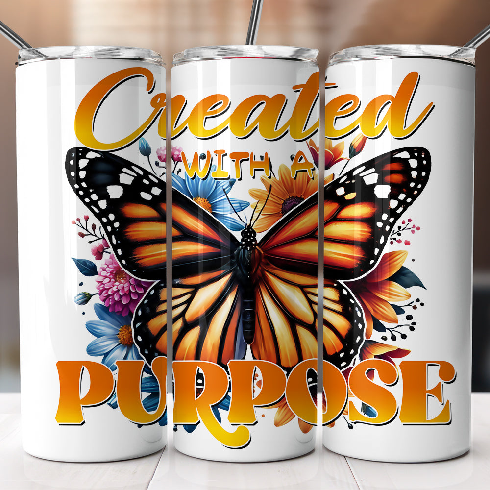 Created With A Purpose 20 Oz. Tumbler