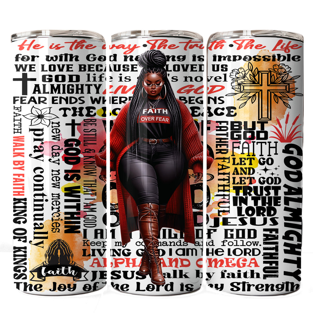 Faith Over Fear Wisdom 20Oz. Tumbler