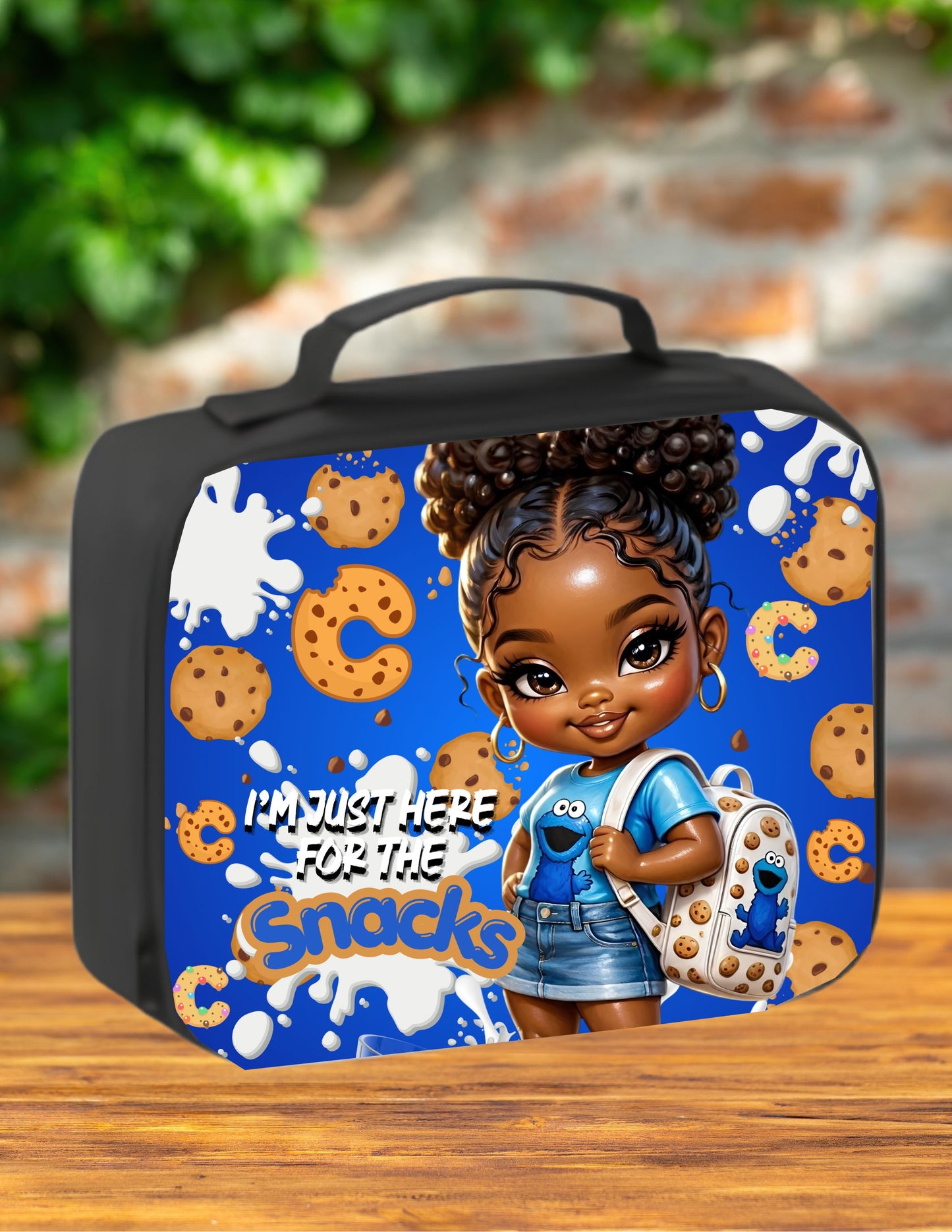 Snack Girl Backpack & Lunchbox