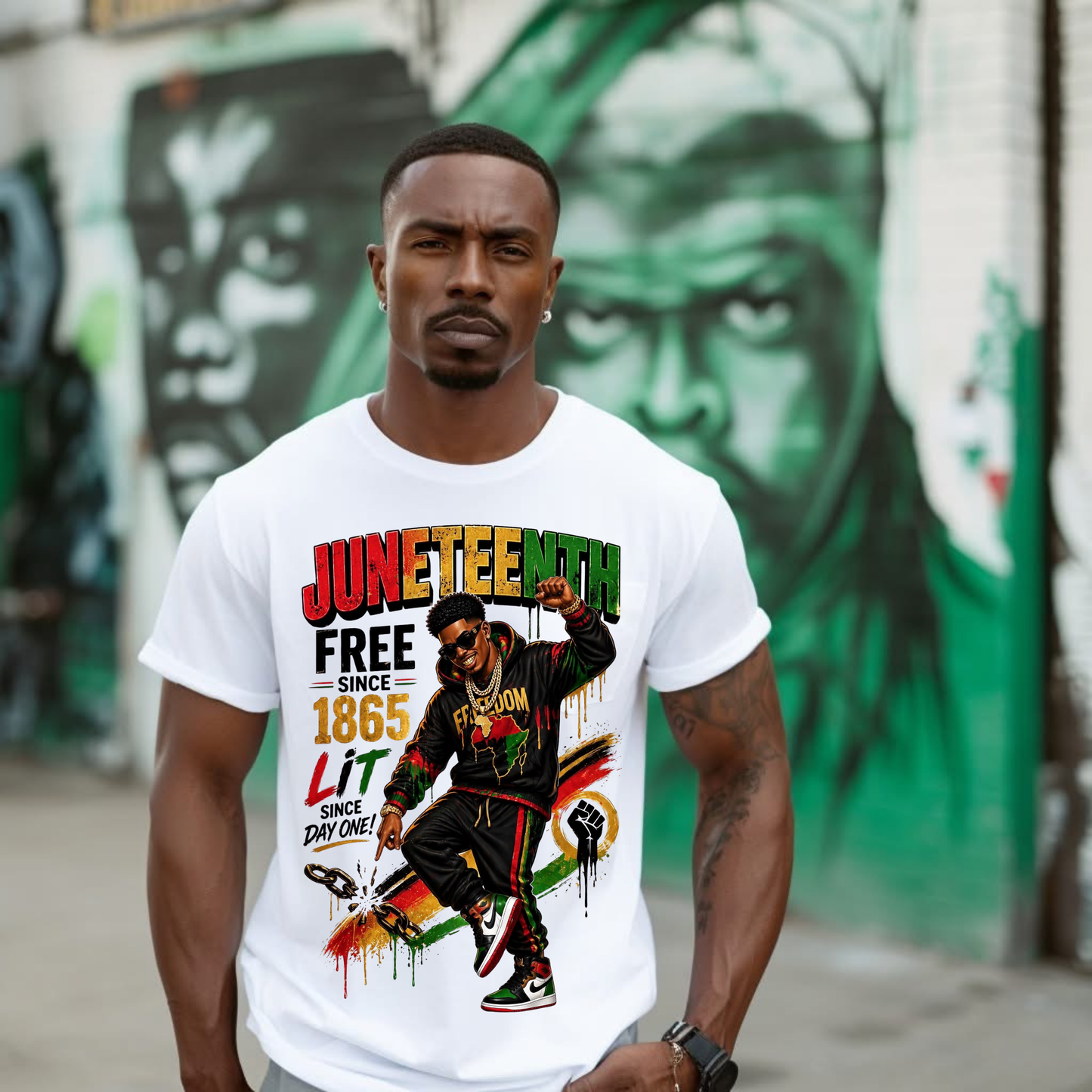 Lit Juneteenth T-Shirt