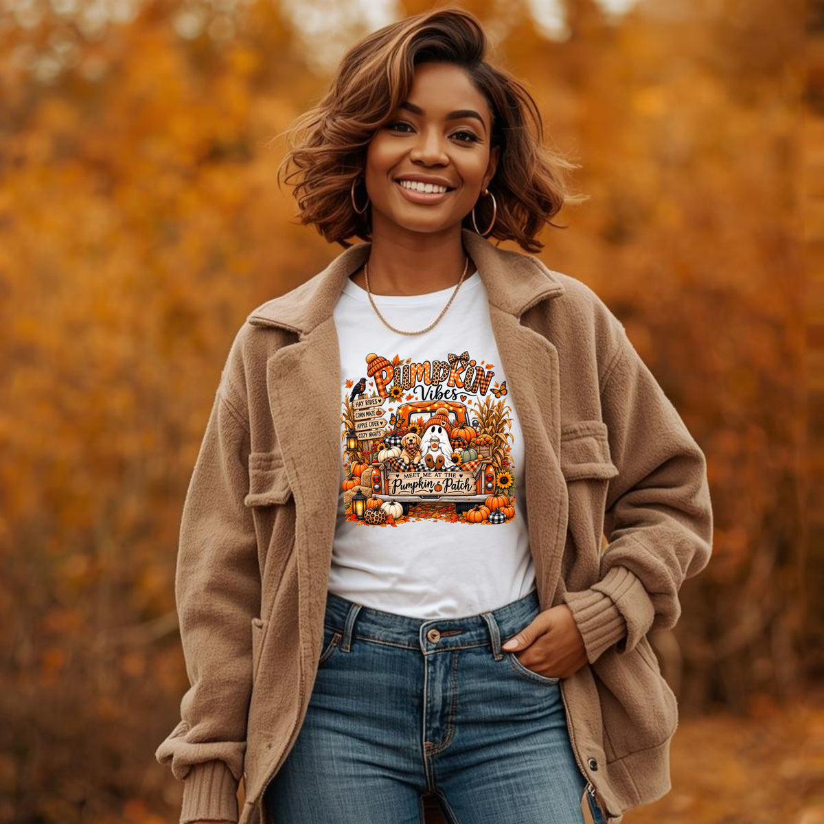 Pumpkin Vibes TShirt