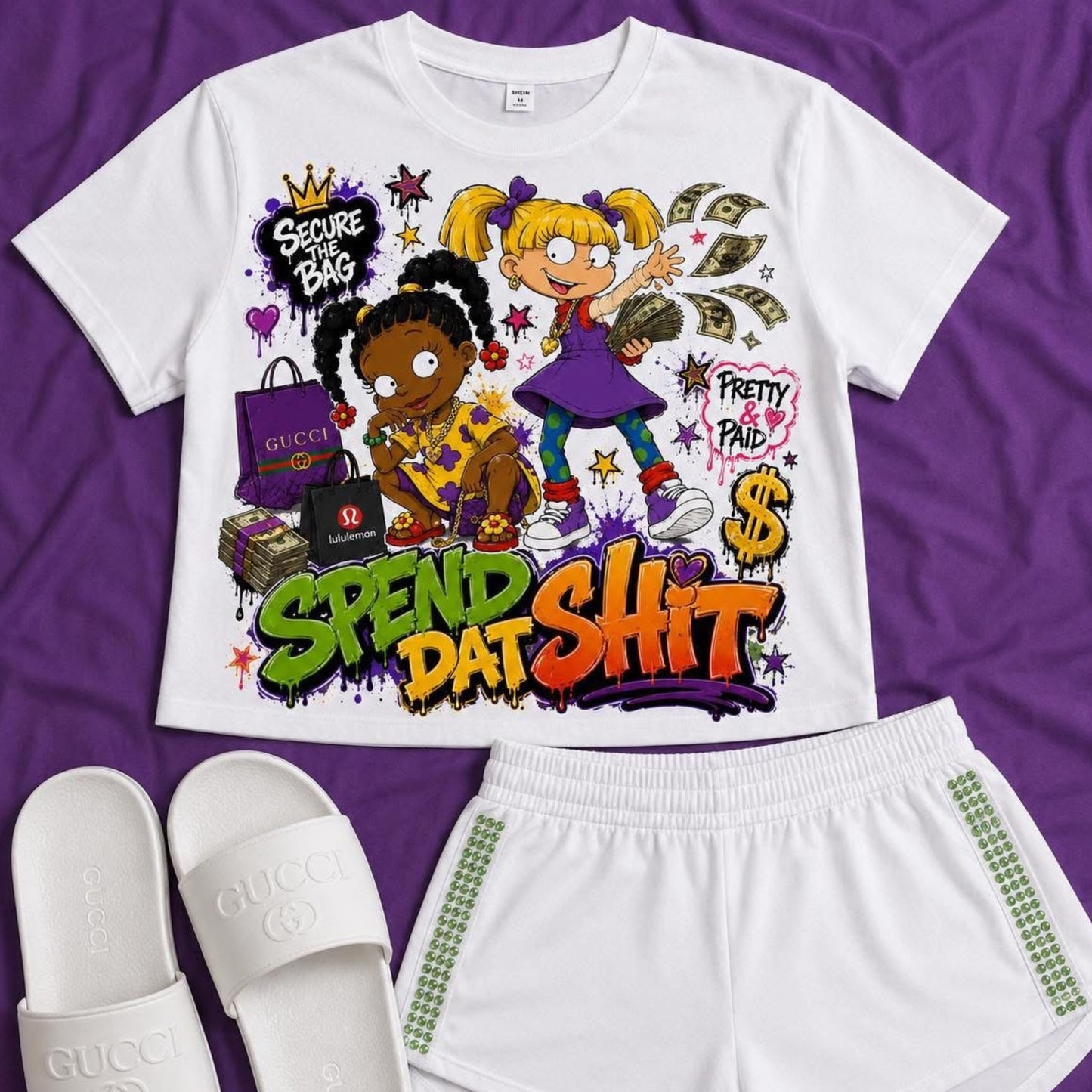 Spend Dat Rugrats Inspired TShirt