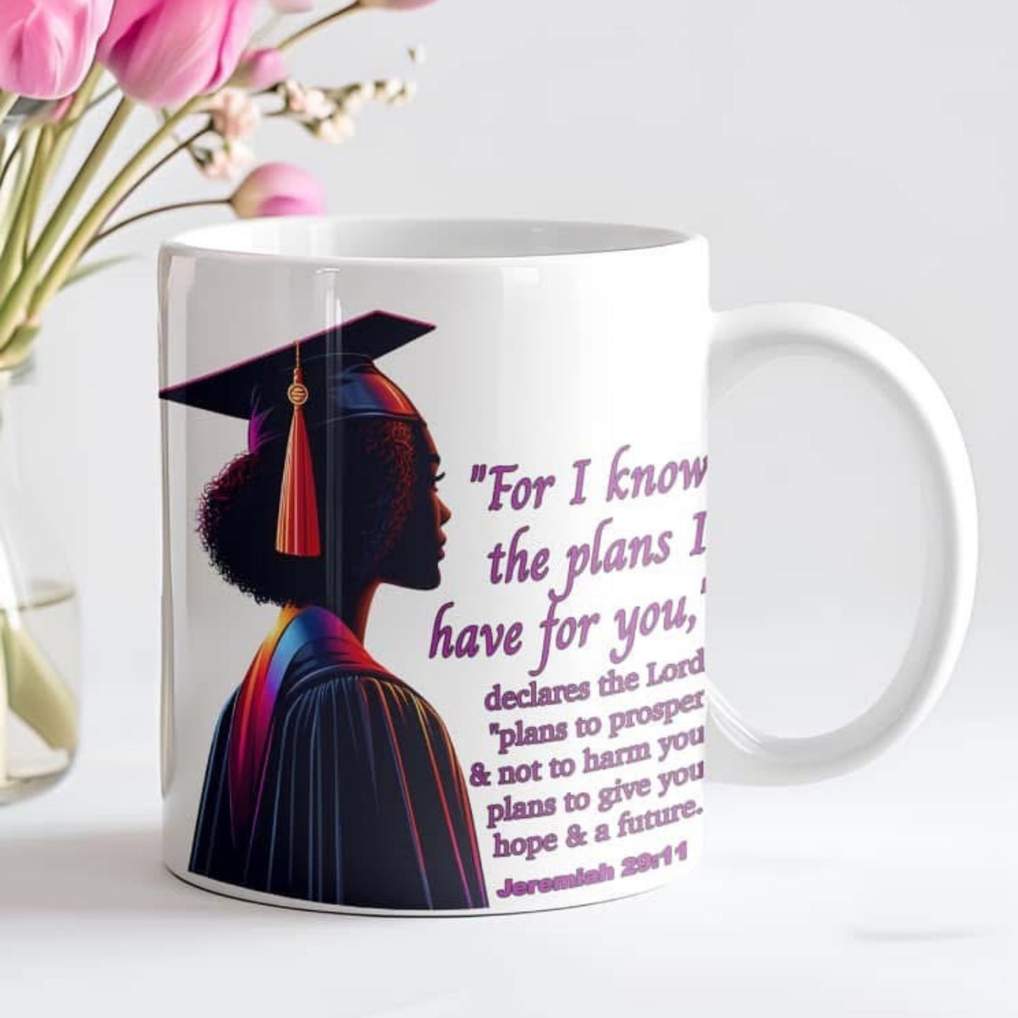 For I Know the Plans Grad Mug
