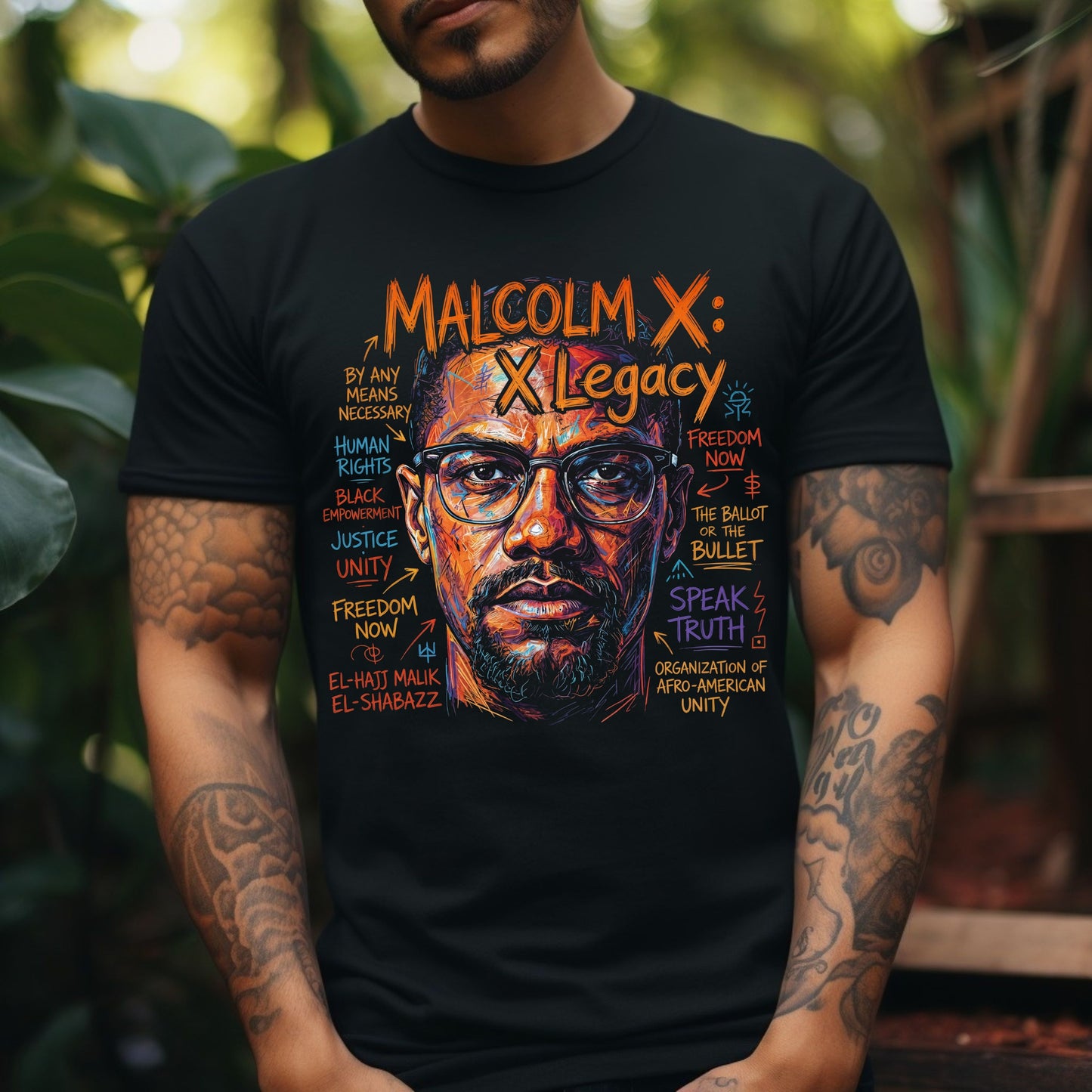 Malcom X Legacy Shirt