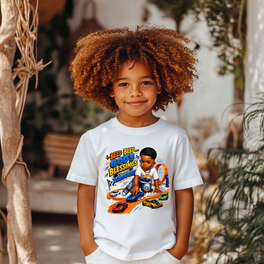 God's Blessings Hot Wheels Shirt