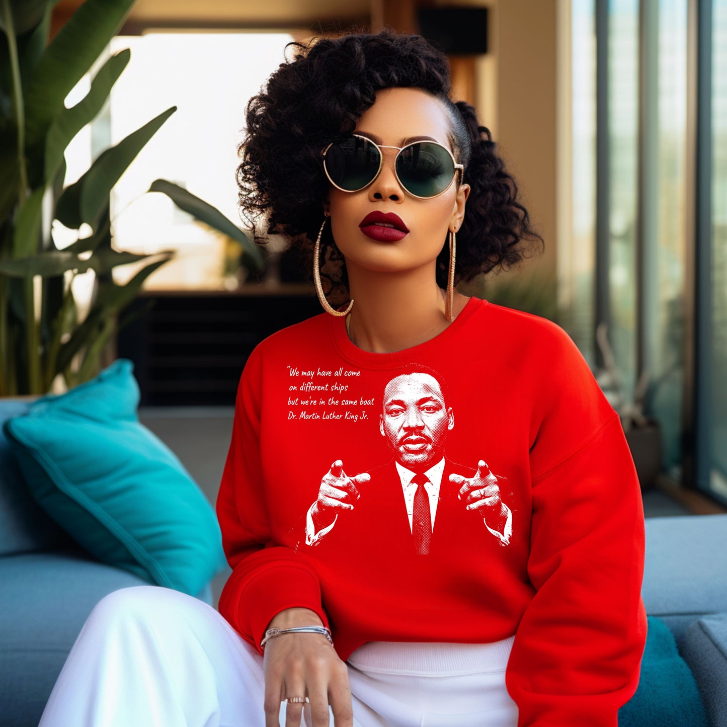 Martin Luther King Portrait Shirt