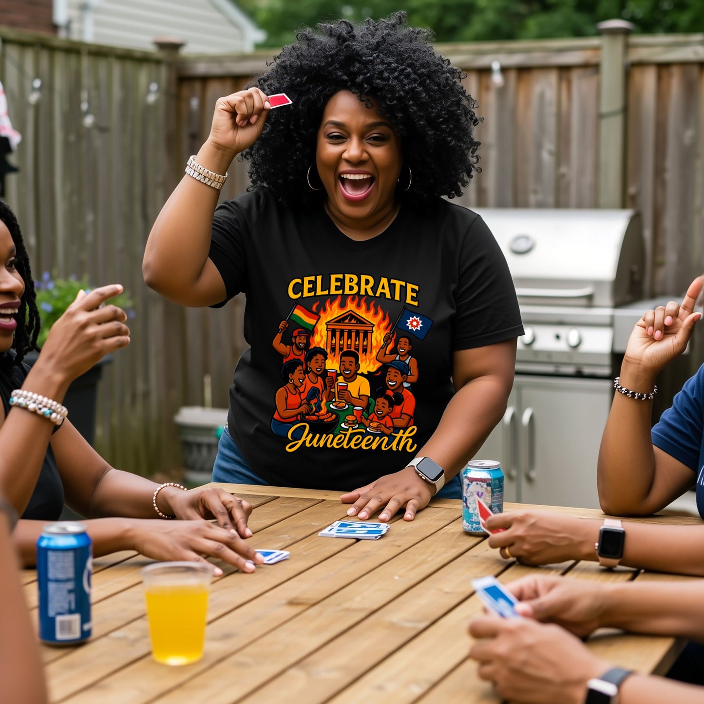 Celebrate Juneteenth Flag TShirt