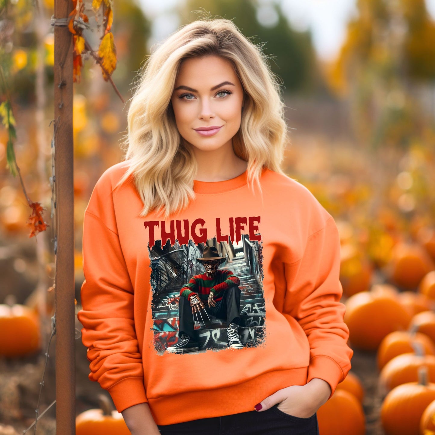 Krueger Inspired Thug Life Shirt