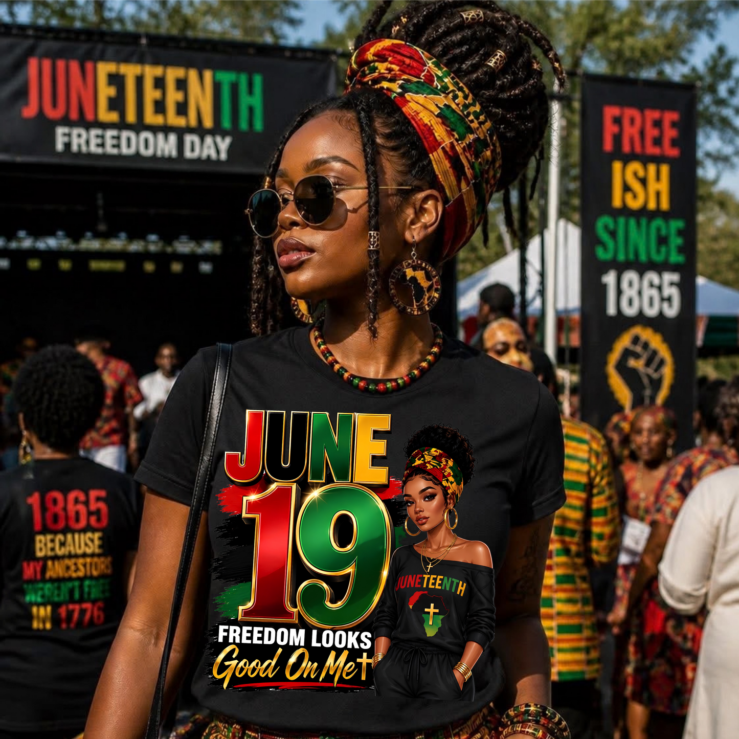 Freedom Looks Good On Me TShirt
