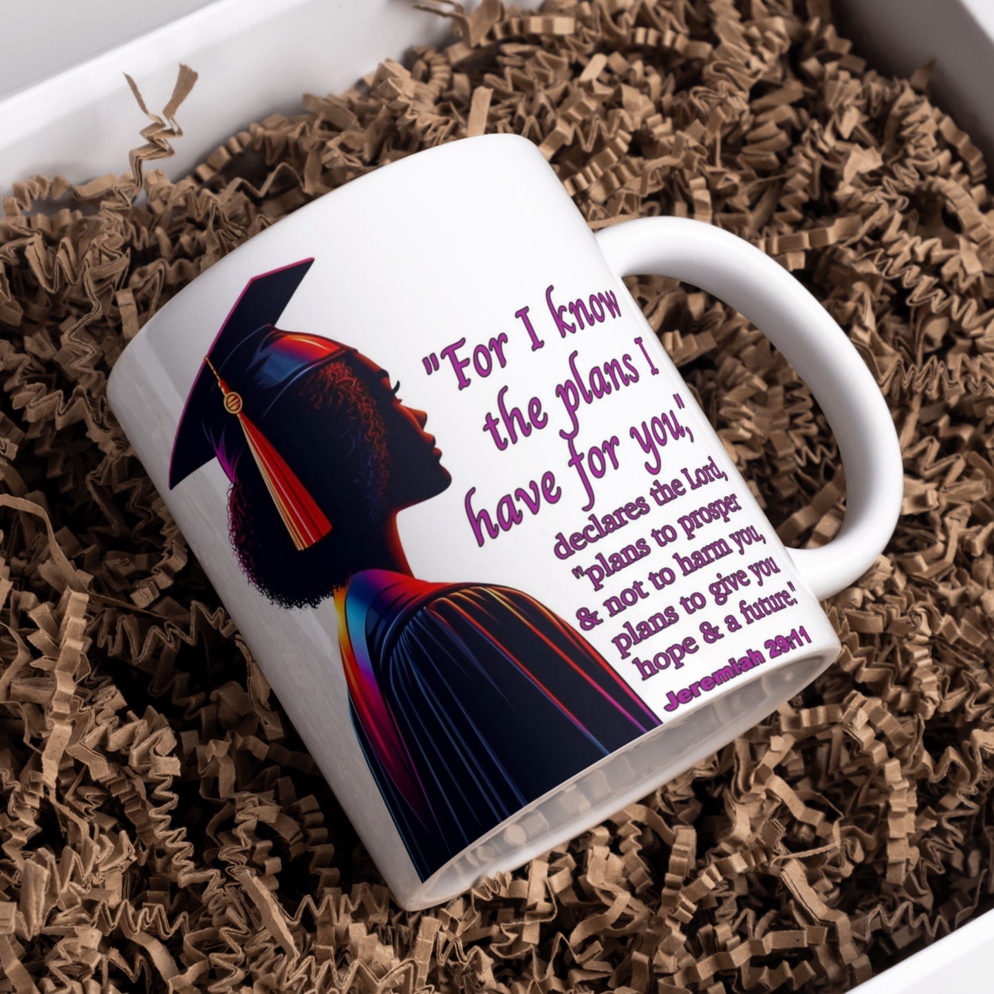 For I Know the Plans Grad Mug