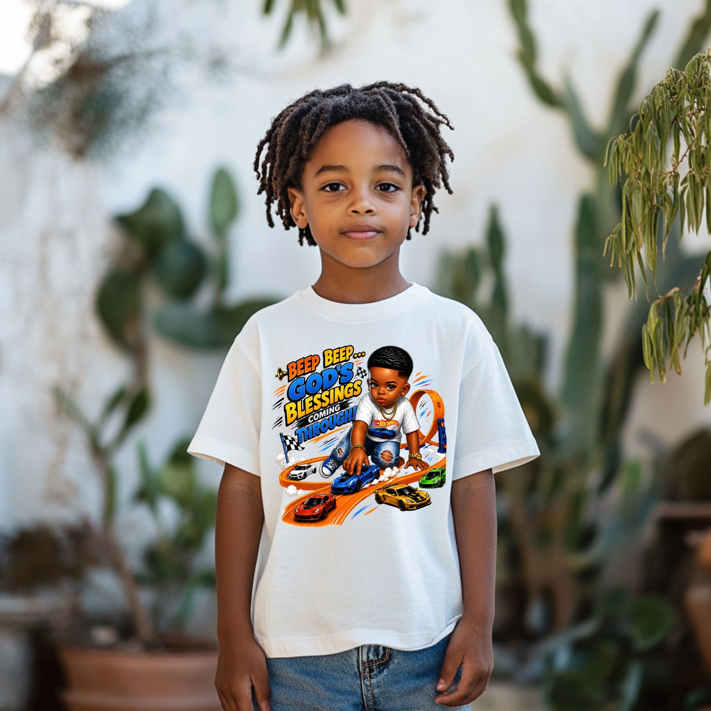 God's Blessings Hot Wheels Shirt