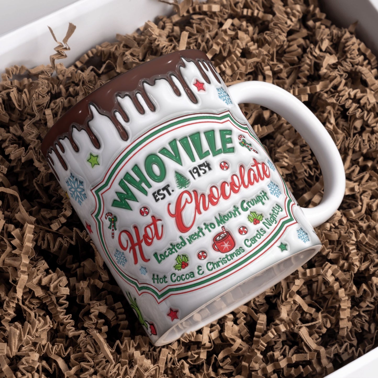 Whoville Inspired Hot Chocolate Mug