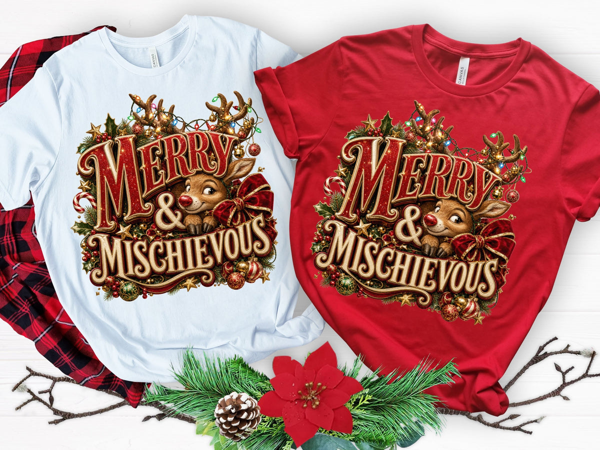 Merry & Mischievous Christmas Shirt