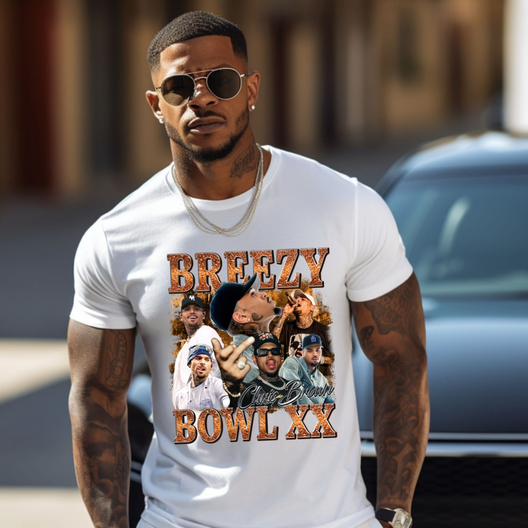 Breezy Bowl XX C.Brown Inspired TShirt