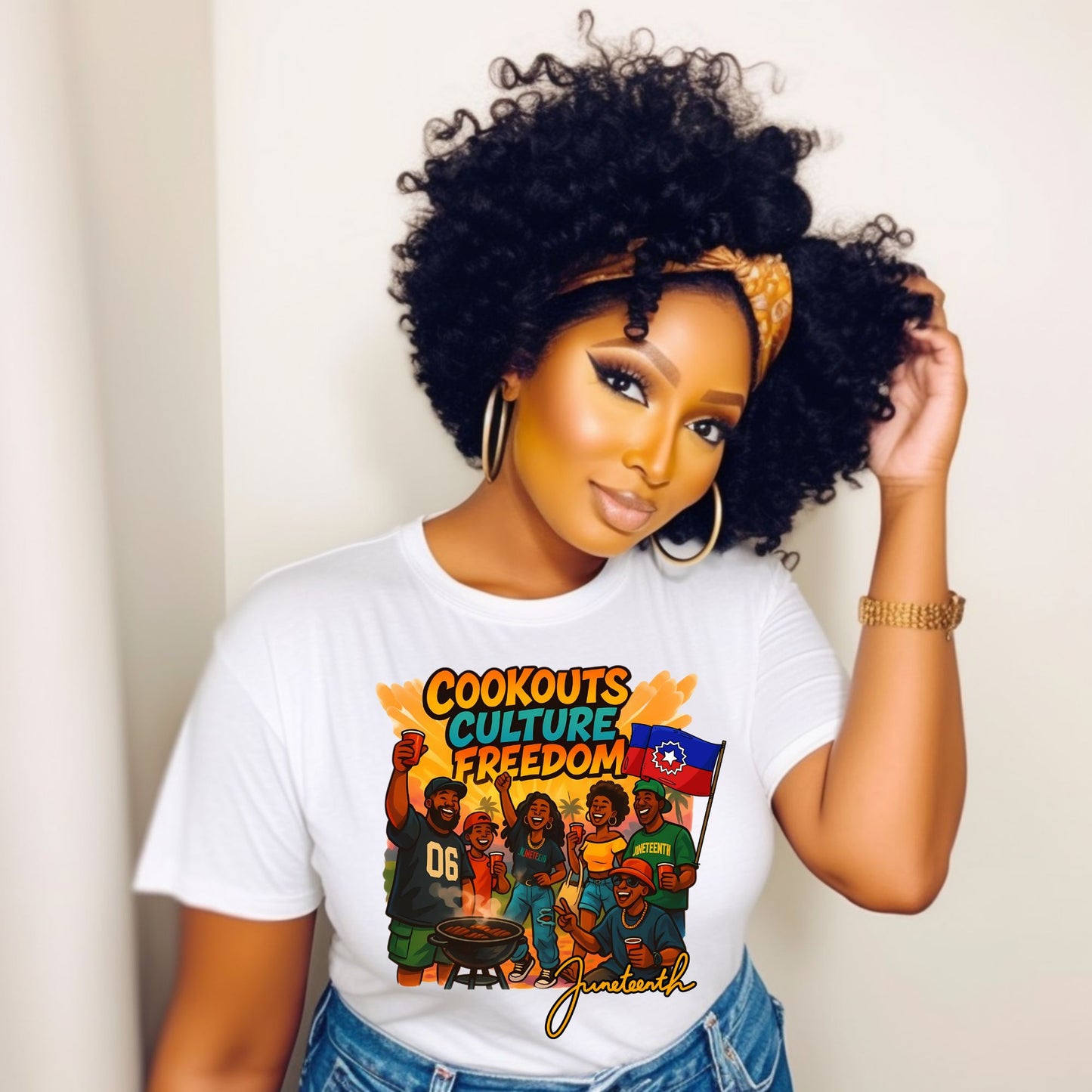 Juneteenth Cookout Celebration T-Shirt