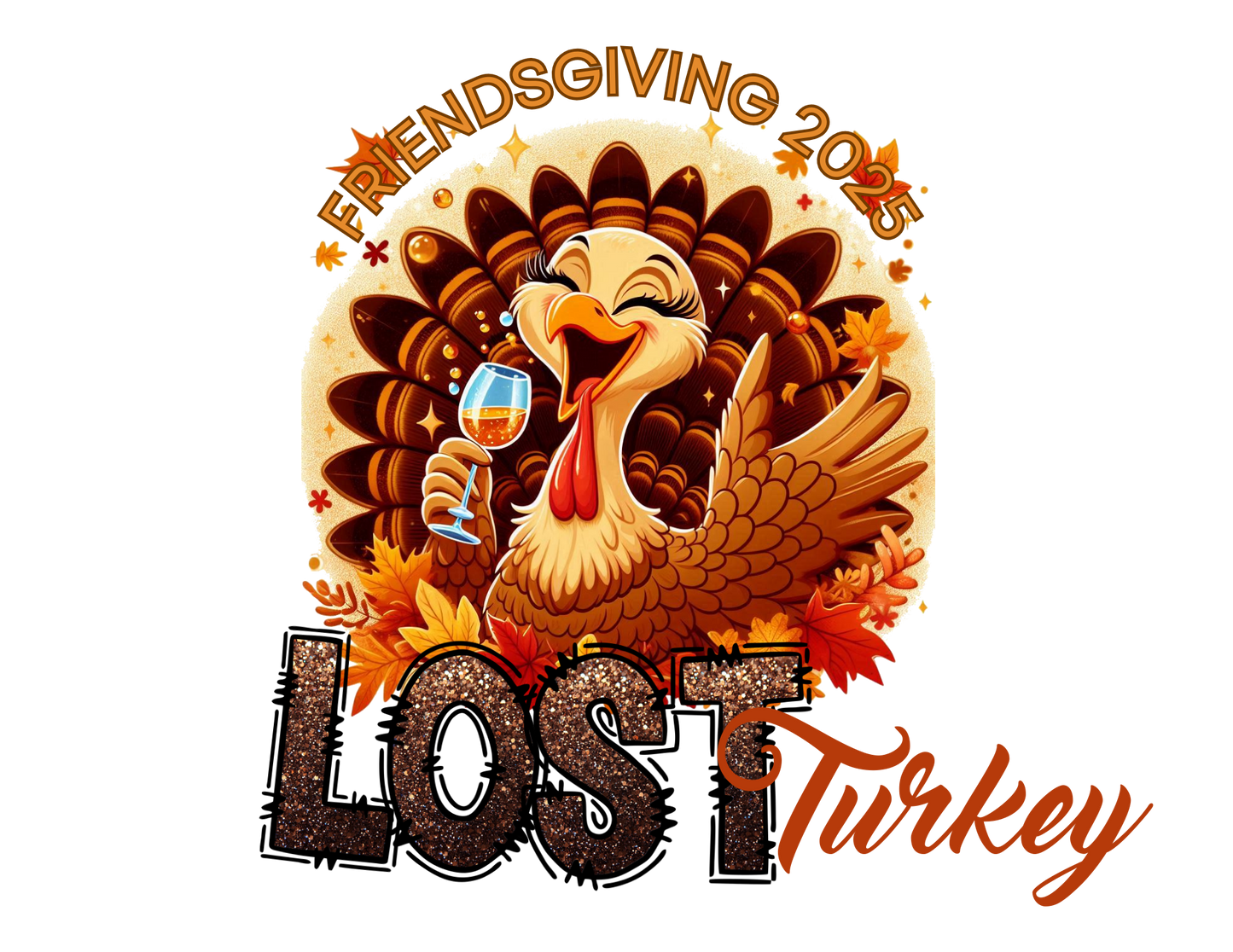 Friendsgiving Turkey Shirt