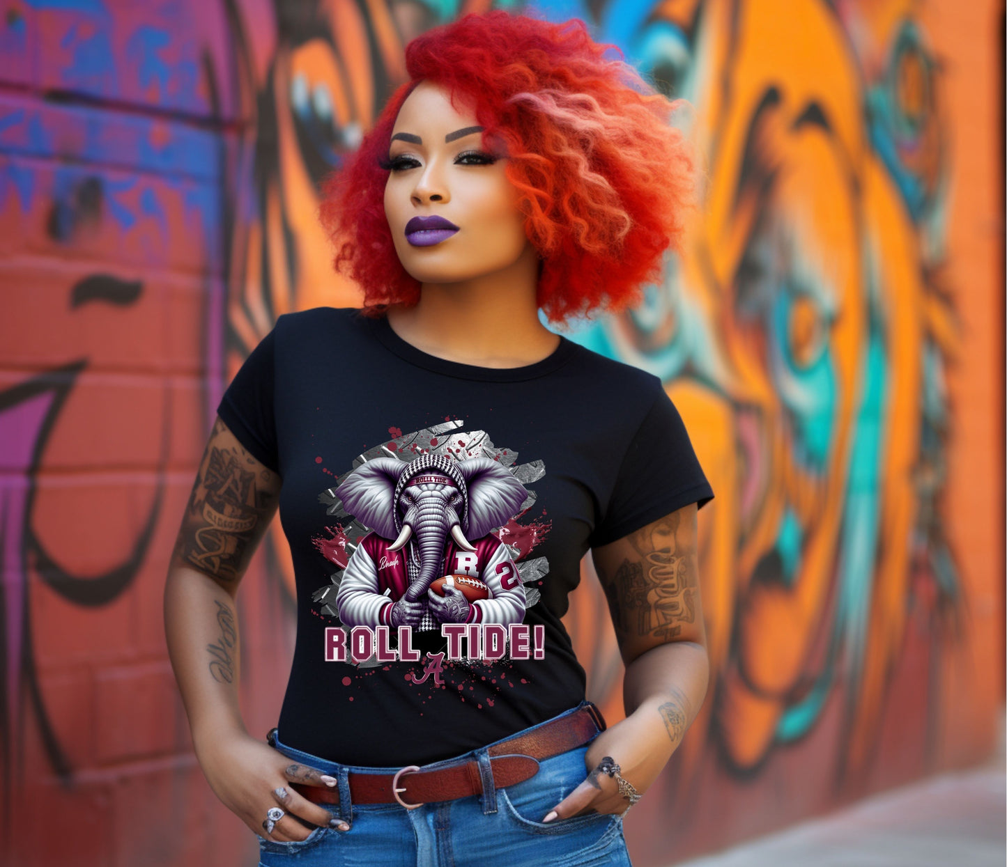 Roll Tide Football Fan Inspired TShirt