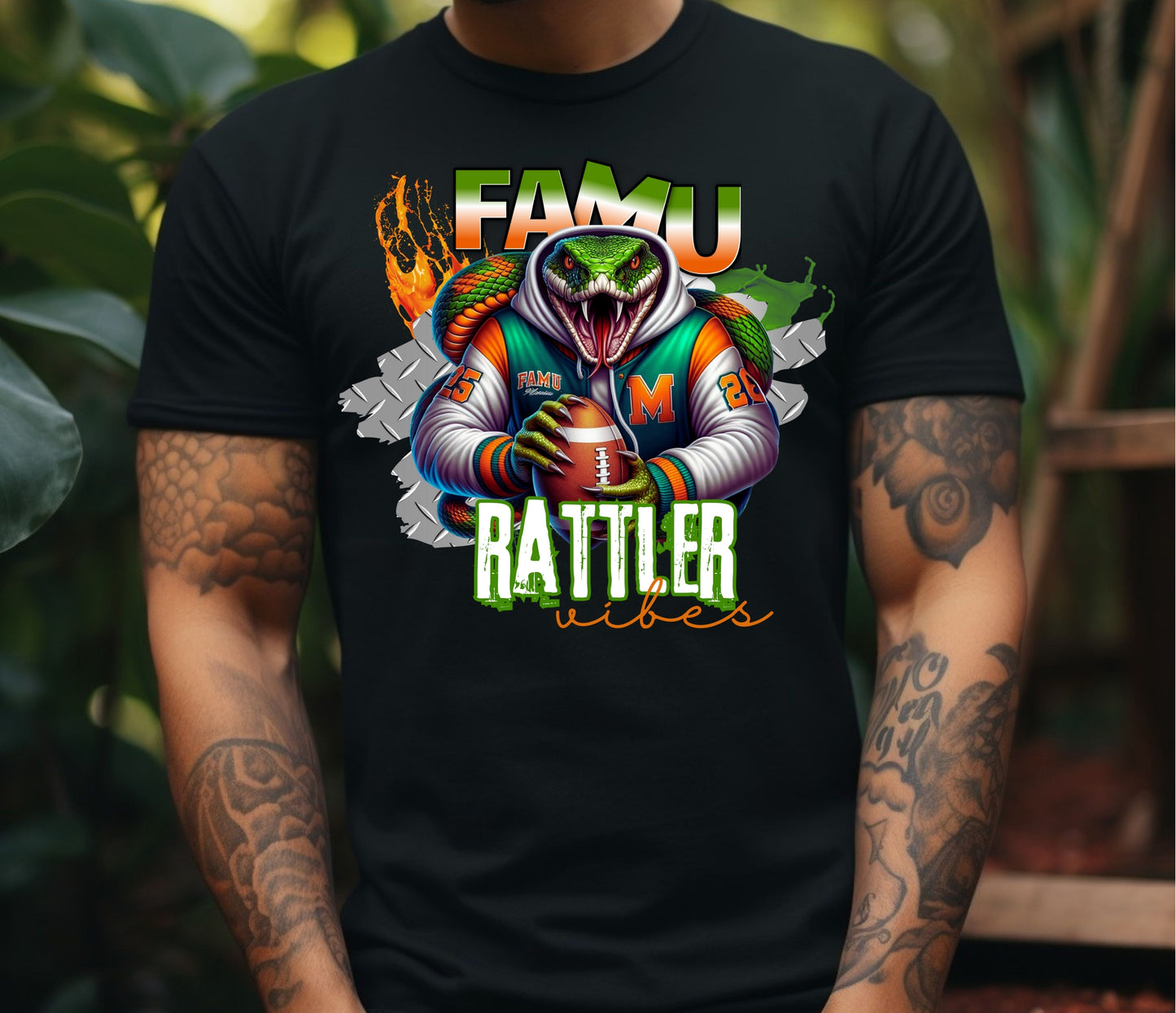 FAMU Rattler Inspired TShirt