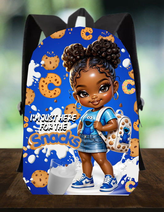 Snack Girl Backpack & Lunchbox