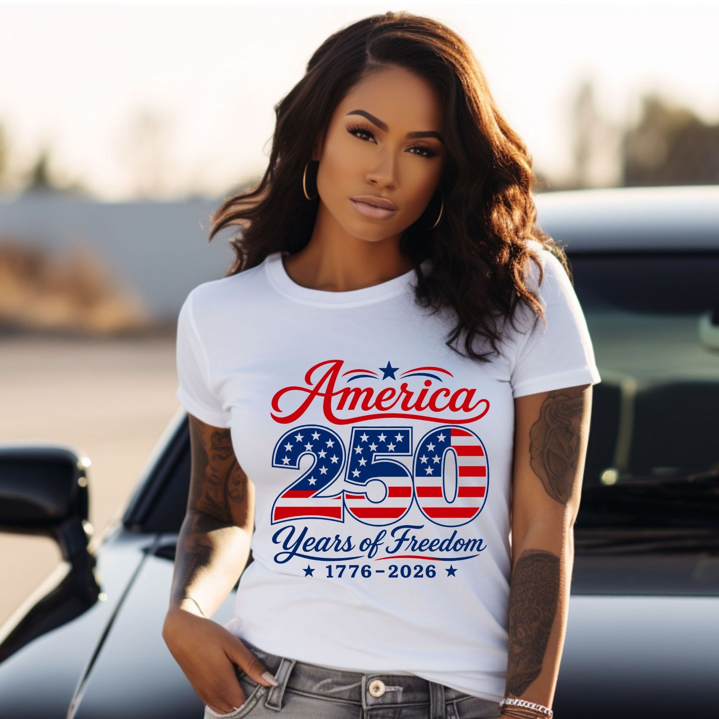 America 250 Years of Freedom Shirt