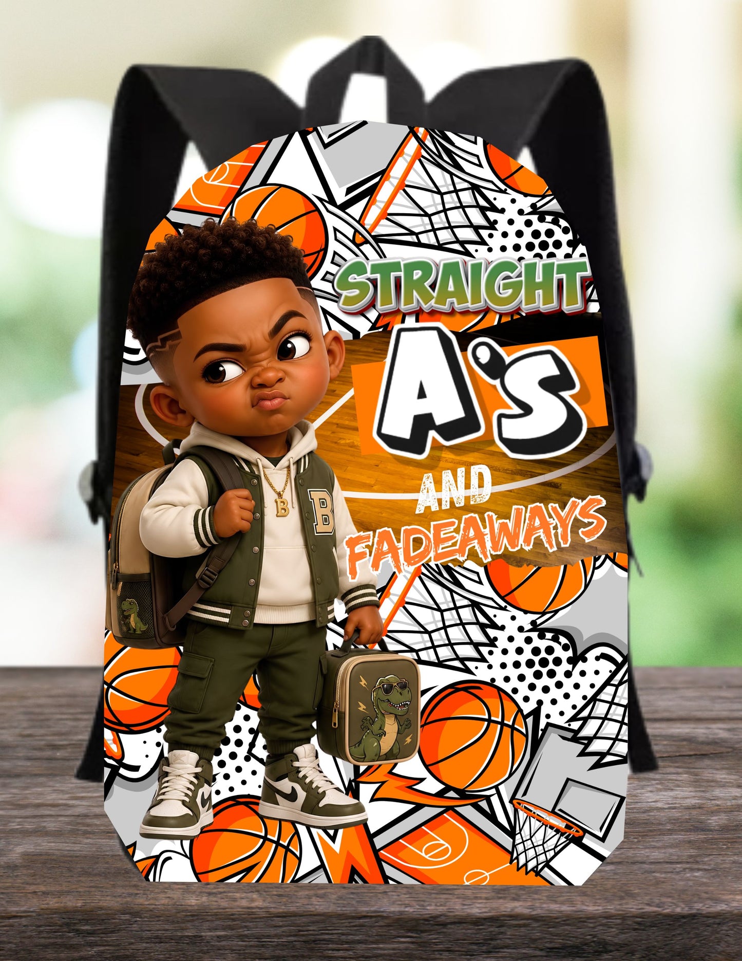 Straight A's & Fadeaways Bookbag & Lunchbox