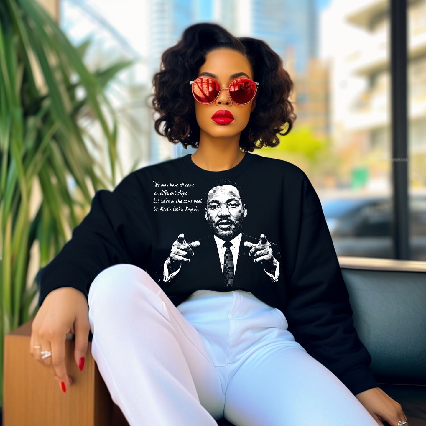 Martin Luther King Portrait Shirt