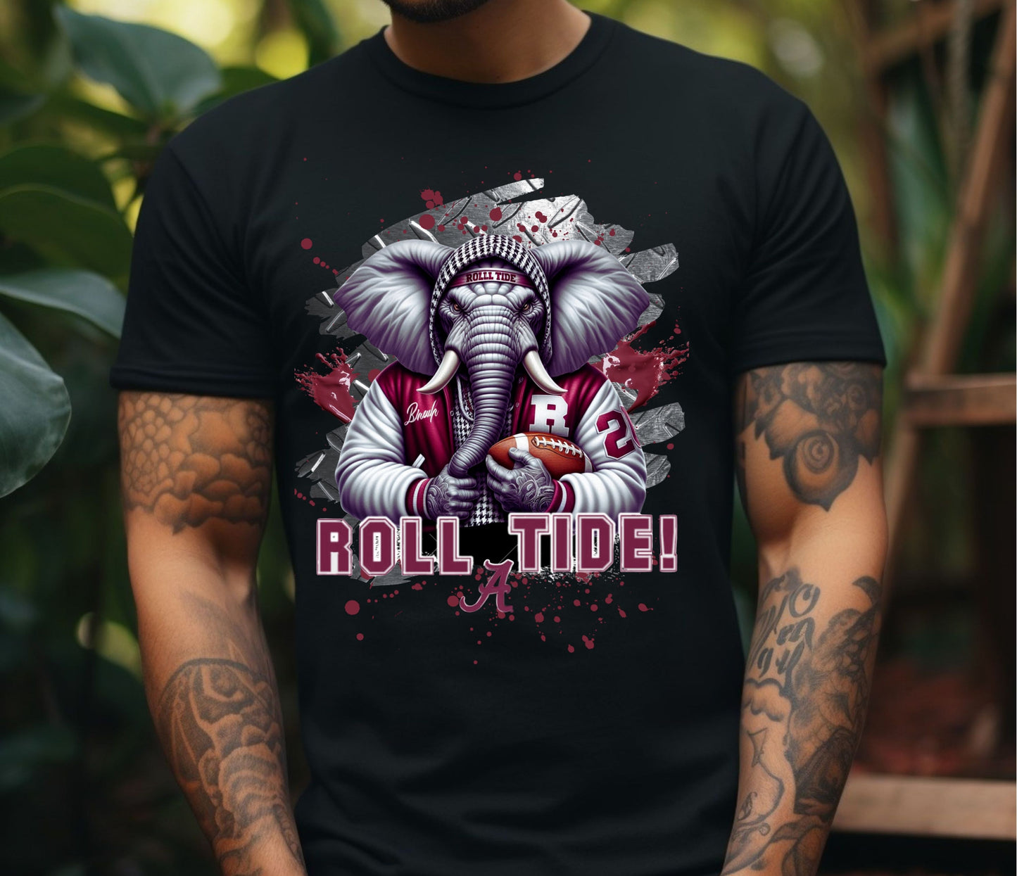 Roll Tide Football Fan Inspired TShirt
