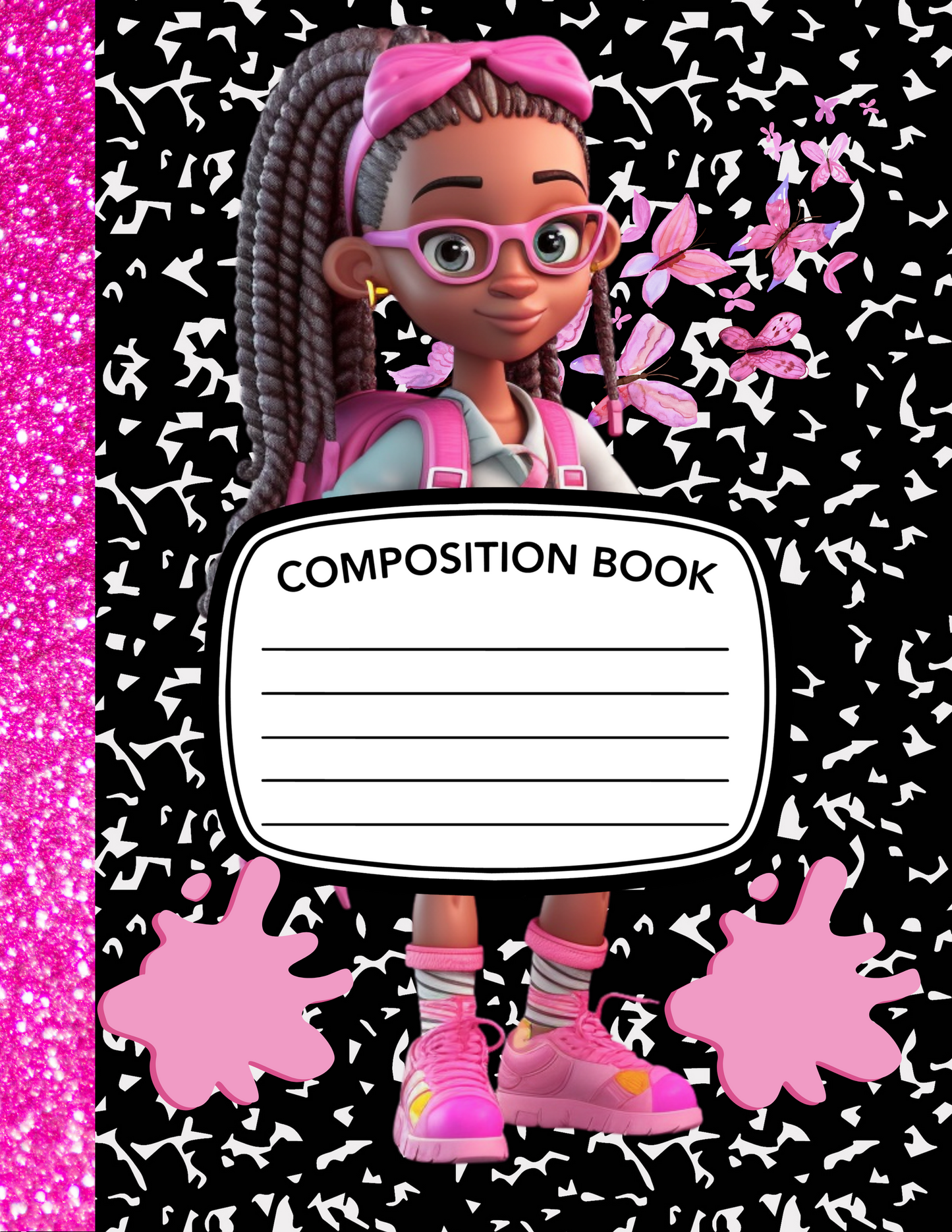 School Girl or Boy Cute Composition Notebook
