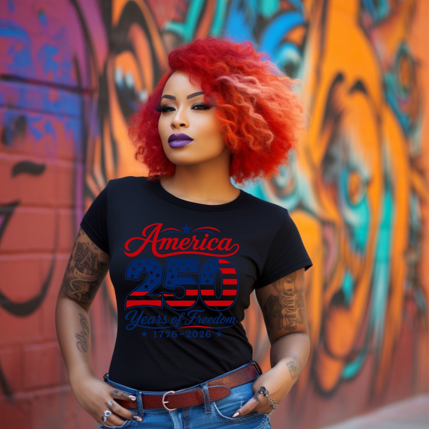 America 250 Years of Freedom Shirt