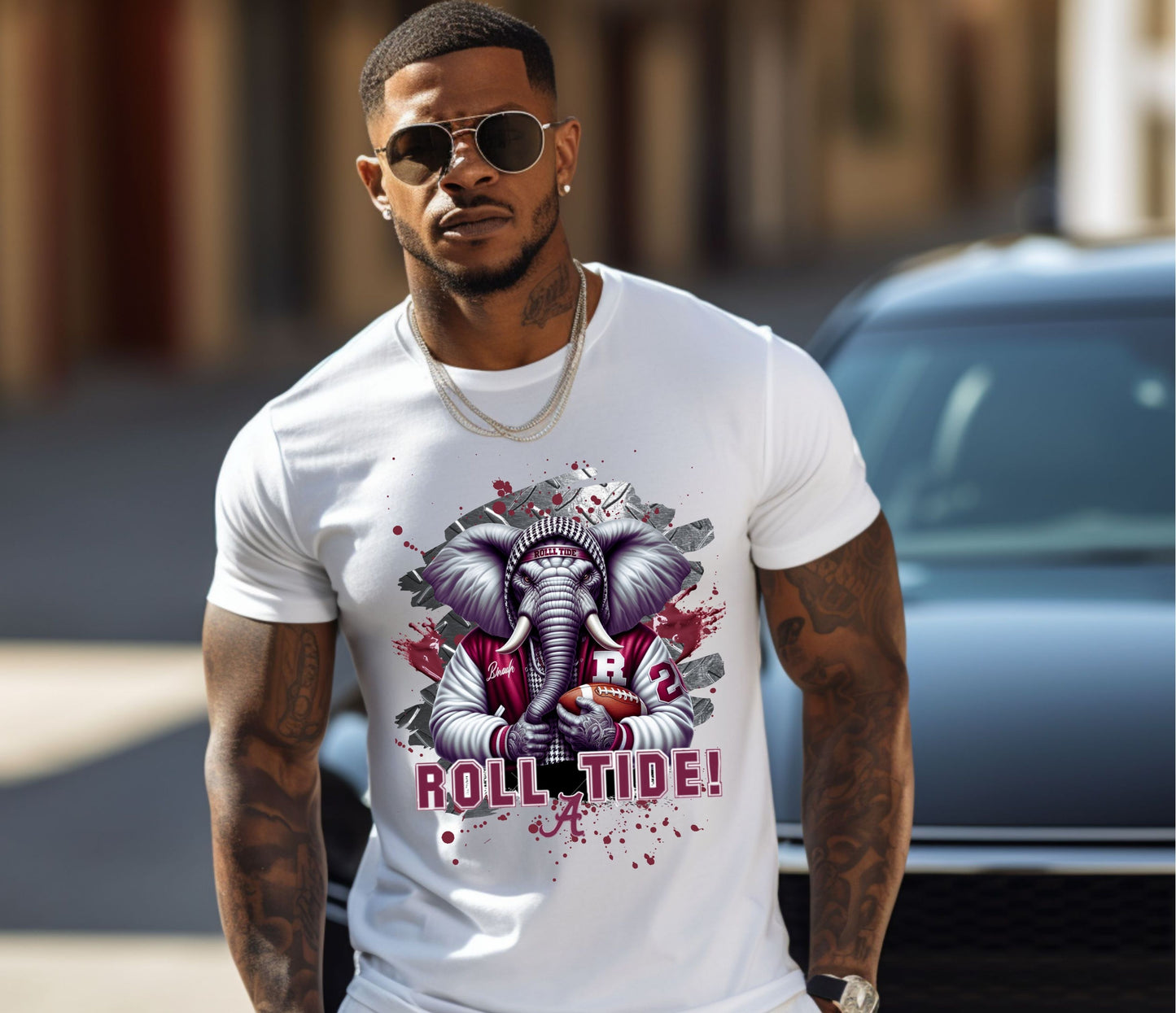 Roll Tide Football Fan Inspired TShirt